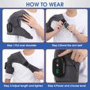 Electric Shoulder /Knee /Ankle/Wrist Massager Heating Pad Vibration Massage Support Belt Shoulder /Knee Thermal  Brace