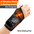 Electric Shoulder /Knee /Ankle/Wrist Massager Heating Pad Vibration Massage Support Belt Shoulder /Knee Thermal  Brace