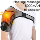 Electric Shoulder /Knee /Ankle/Wrist Massager Heating Pad Vibration Massage Support Belt Shoulder /Knee Thermal  Brace