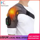 Electric Shoulder /Knee /Ankle/Wrist Massager Heating Pad Vibration Massage Support Belt Shoulder /Knee Thermal  Brace