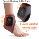 Electric Shoulder /Knee /Ankle/Wrist Massager Heating Pad Vibration Massage Support Belt Shoulder /Knee Thermal  Brace