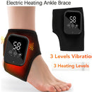 Electric Shoulder /Knee /Ankle/Wrist Massager Heating Pad Vibration Massage Support Belt Shoulder /Knee Thermal  Brace