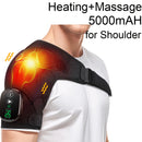 Electric Shoulder /Knee /Ankle/Wrist Massager Heating Pad Vibration Massage Support Belt Shoulder /Knee Thermal  Brace