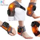 Electric Shoulder /Knee /Ankle/Wrist Massager Heating Pad Vibration Massage Support Belt Shoulder /Knee Thermal  Brace