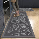 Non-slip Kitchen Mat Long Rugs Crystal Velvet Carpet for Living Room Absorbent Foot Mats Bedroom Doormat Alfombra Small Rugs