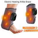 Electric Shoulder /Knee /Ankle/Wrist Massager Heating Pad Vibration Massage Support Belt Shoulder /Knee Thermal  Brace