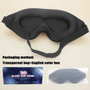 3D Sleep Mask Blindfold Sleeping Aid Eyepatch Eye Cover Sleep Patches Eyeshade Breathable Face Mask Eyemask Health Care for Rest