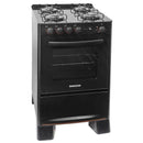 4 Cookware Suggar Cook Glass Table Glass Black Bivolt - Fgvcg410pt