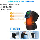 Electric Shoulder /Knee /Ankle/Wrist Massager Heating Pad Vibration Massage Support Belt Shoulder /Knee Thermal  Brace