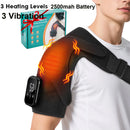Electric Shoulder /Knee /Ankle/Wrist Massager Heating Pad Vibration Massage Support Belt Shoulder /Knee Thermal  Brace